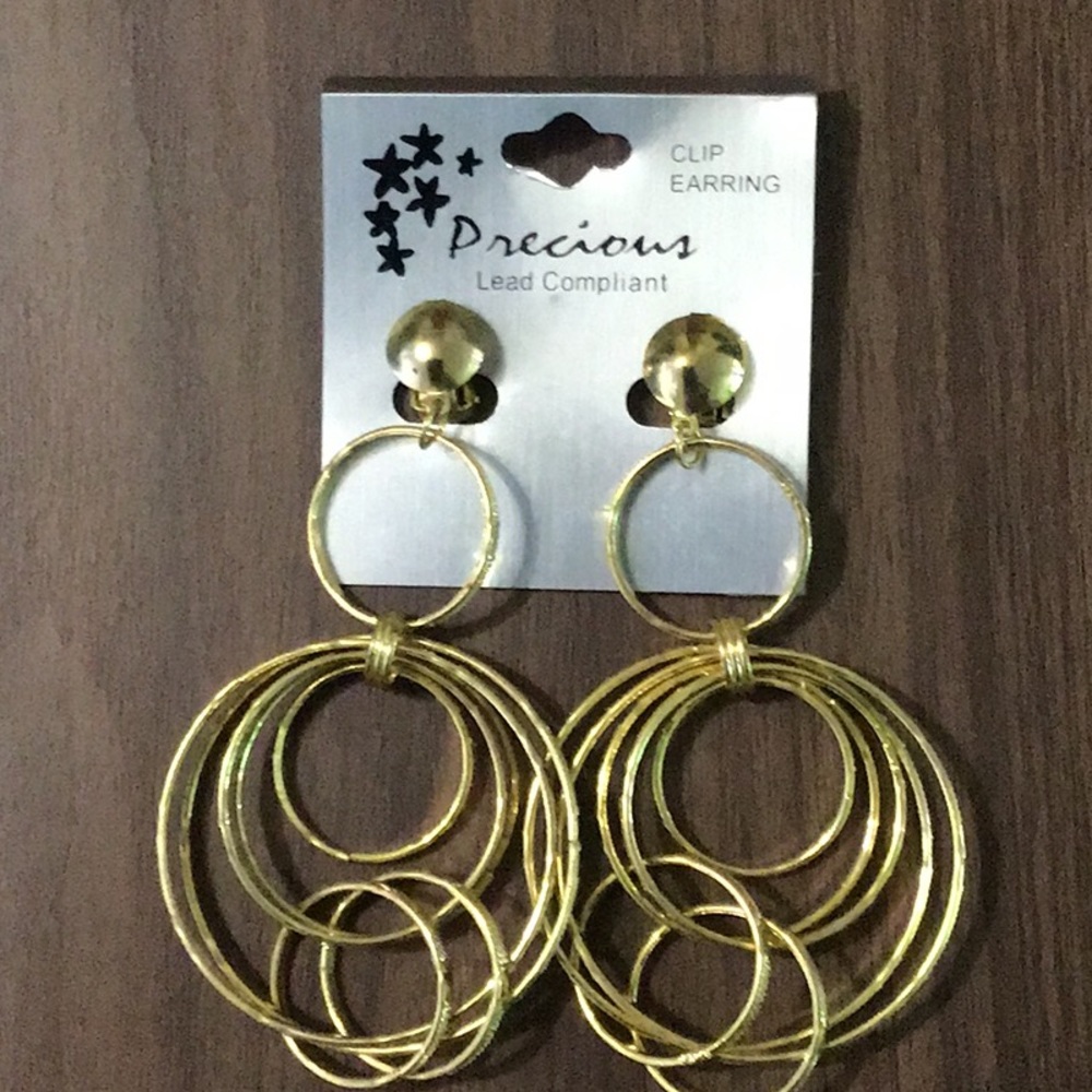 Clip on Earrings.